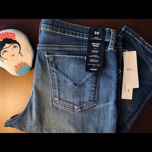 Hudson Denim 30 Riley Easy Slim BF